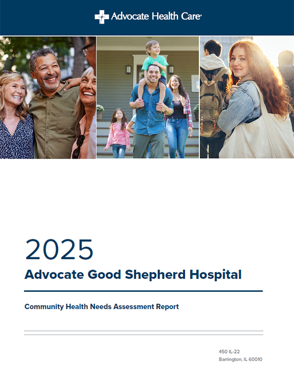 2025 Advocate Good Shepherd Hospital CHNA report cover