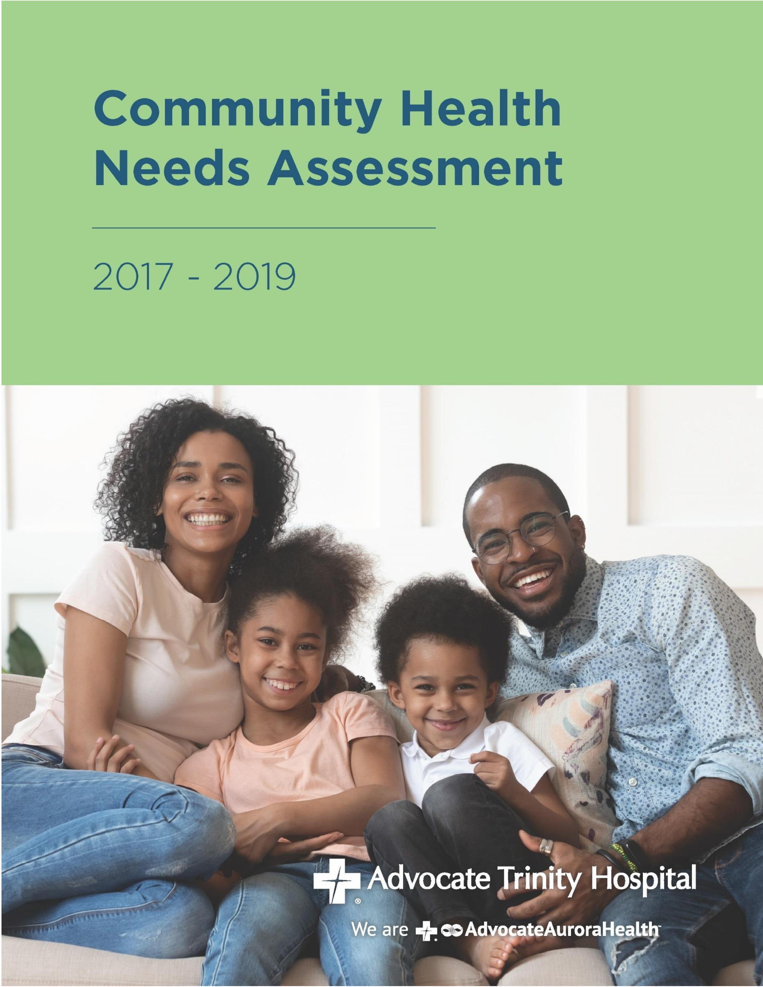 Advocate Trinity Hospital 2017-2019 CHNA Report